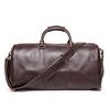 Nueva Bolsa de Viaje Retro Europea y Americana de Cuero Curtido Vegetal Piel Genuina para Hombre Bolso Cruzado al Hombro Bolsa de Fitness Bolso de Mano de Piel de Vaca