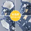 Zapatos de Algodón para Bebé Calcetines de Algodón Zapatos de Invierno para Recién Nacidos y Niños Pequeños Zapatos Gruesos Forrados de Felpa con Suela Suave para Niños y Niñas