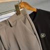 Pantalones para hombre estilo coreano modernos otoño e invierno nueva llegada pantalones recortados para hombre corte ajustado pantalones de maniquí pantalones casuales