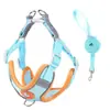 Guia de Cachorro, Respirável Refletiva Anti-Quebra Malha Gato, Cachorro de Porte Pequeno e Médio Coleira para Cachorro, Dropshipping Transfronteiriço