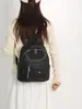 Cross2026 Outono Novo Mochila Feminina Alta Aparência Casual Versátil Estilo Coreano Estudante do Ensino Médio Grande Capacidade Mochila Dupla