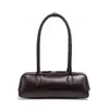 Suministro transfronterizo exclusivo: Bolso de hombro y bolso de mano para mujer de cuero PU rojo con asa larga, adecuado para llevar salchichas