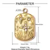 Bolso con Ruedas Transfronterizo Patines Acero Inoxidable Colgante DIY Estrella Femenina Ojo del Diablo Collar Acero de Titanio Colgante de Joyería