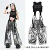 Ropa de jazz para niñas, atuendos modernos de hip-hop y street dance para niños, atuendos elegantes para actuaciones de jazz de niñas