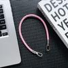 Lanyard para teléfono móvil de pulsera de PU, nueva cadena de cuerda de cuero para sujetar en la mano, colgante para teléfono móvil, cadena para taza de agua, cadena para teléfono móvil, joya, regalo