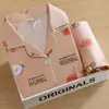 Pijama Feminino, Novo Estilo Primavera e Outono 2026, Conjunto de Loungewear Casual de Manga Longa Plus Size Feminino de Alta Qualidade para Outono e Inverno