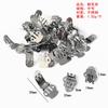 Fábrica de Origem Fivela de Sapato de Aço Inoxidável Clipe de Sapato Dobrável de Metal Aço de Mola Fixador Acessórios Decorativos para Sapatos Femininos