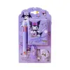 Papelaria para Estudantes Sanrio Kit de Caderno Mini Caderno Caneta Esferográfica Seis Cores Fita Adesiva Marca-Texto Conjunto de Materiais