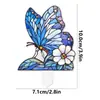 Serie Transfronteriza de Nuevos Modelos de Plantas, Flores y Animales Macetas de Acrílico 2D para Exteriores, Decoraciones para Césped y Accesorios