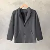 Trajes delgados de primavera y verano de corte holgado para hombre, ropa formal de negocios, casual, moderno, chaqueta de traje pequeña, moderna