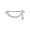 High-end novo diamante requintado sorrindo gotas de água sorridente rosto broche cravo all-match moda terno pin acessórios