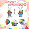 Muñeco de Peluche de Conejo Elfo Decoración de Pascua Más Vendido en Amazon Muñeco Decorativo para Fiesta de Celebración de Pascua