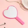 Espelho de Maquiagem Temático de Amor para o Dia dos Namorados, Espelho Mini de Mão, Espelho Portátil para Retoques de Maquiagem, Espelho Personalizado de Presente para Empresa de Beleza