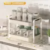 Estante de Almacenamiento para Tazas de Agua para Secar Tazas de Té y Café de Vidrio, Bandeja Doméstica de Escritorio de Doble Capa para Almacenamiento y Escurridor de Tazas de Agua