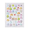 Lindas Pegatinas de Animales de Dibujos Animados para Uñas 5D en Relieve Tridimensional Animalitos Infantiles Pegatinas DIY para Arte de Uñas Accesorios Sl Modelo