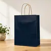Saco de papel kraft em estoque saco de presente saco de embalagem para viagem saco tote de presente embalagem atacadista para joalheria saco de presente