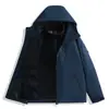 Casa de pájaros Chaqueta exterior de estilo similar para mujer Otoño Invierno Tres en uno A prueba de viento Impermeable Cálida Conjunto de dos piezas Ropa de Montañismo Ropa de abrigo para hombre