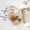 Bolsa de Palha Tecida Infantil Yipan Estilo Coreano Bolsa Transversal de Verão Moda para Viagem ao Ar Livre Bolsa Decorativa Atacado