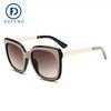 Defeng 39010 Nuevas Gafas de Sol de Moda Europeas y Americanas, Gafas de Sol Metálicas de Moda para Mujer, Comercio Exterior Transfronterizo al por Mayor
