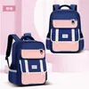 Mochila Escolar Primaria ZM BABY para Niños y Niñas Grados 1-6, Gran Capacidad, Resistente al Agua, Mochila con Diseño Color-Block