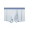 Roupa Íntima Masculina 120S Seda Gelada Sem Costura Grau 10A Virilha Antibacteriana Verão Jacquard Novo Estilo Respirável e Confortável Boxer Briefs