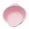 Ventas Directas de Fábrica Niños Bebé Binaural Comedor Tazón Color Puro Fibra de Bambú Biodegradable Vajilla Exportación Venta al por Mayor Procesamiento Personalización