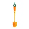 Cepillo para Tazas de Zanahoria con Mango Largo Cuatro en Uno Taza Termo para el Hogar Cepillo para Tazas Multifuncional Cepillo para Botellas de Limpieza del Hogar Venta al por Mayor