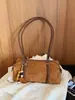Bolso grande Boston para mujer, estilo retro, gran capacidad, nuevo modelo 2026, gama alta, nicho, bolso de hombro para ir al trabajo, bolso de axila