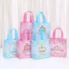 Bolsas de Tela No Tejida Serie de Princesas de Dibujos Animados Transfronterizas Bolsas Tote para Dulces de Fiesta y Regalos Bolsas para Empaquetar Regalos Festivos Bolsas de Regalo