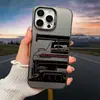 Fundas Populares Europeas y Americanas para Teléfono con Diseño Genial de Spoiler de Coche Deportivo, Funda Protectora para iPhone, Funda Mate para Teléfono Apple 18Pm para Hombre