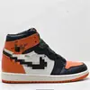 Putian Transfronterizo AJ1 Clásico de Caña Alta Versátil Casual Zapatos de Baloncesto de Combate Real 1 Zapatos Deportivos Zapatos de Hombre Zapatos de Mujer Zapatos de Pareja