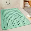 Nueva alfombrilla antideslizante para baño hecha de material de PVC ecológico, alfombrilla antideslizante con masaje de puntos para inodoros y bañeras, especialmente diseñada para prevenir caídas