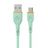 Nuevo cable de datos de silicona líquida tipo C, línea de carga rápida para teléfonos móviles Huawei, Apple y Android, venta al por mayor.