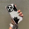 Estuche Transparente con Agujero Grande de Gatito Lindo Manzana 18Pro de Venta Caliente Transfronteriza Funda para Teléfono Antideslizante con Agujero Grande Iphone17