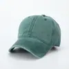 Gorra de Béisbol Lavada Estilo Europeo y Americano, Gorra de Mezclilla, Gorra Vintage Suave con Protección Solar Desgastada, Transpirable y Protectora del Sol