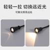 Lámpara Colgante de Cuello Multifuncional Luz Lejana y Cercana Luz Nocturna Estudiantes Universitarios Lectura y Aprendizaje Lámpara de Mesa de Lectura Ligera Recargable Lámpara de Cuello