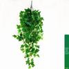 Decoração de Parede Suspensa de Planta Verde Simulada, Trepadeiras de Flores Artificiais, Folhas Artificiais de Plástico, Decoração de Teto, Folhas Simuladas de Alta Qualidade
