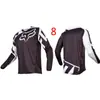 Traje de Carrera de Manga Larga Bicicleta de Montaña Campo Traviesa Secado Rápido Camisa Cultural Tld Traje de Descenso Fox Traje de Ciclismo Superior
