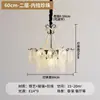 Lámpara de araña vintage de alta gama estilo francés para sala de estar, Lámparas de cristal retro estilo campo americano para dormitorio y comedor