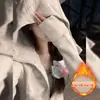 Sudadera con capucha Shandong Jimo Ajustada con capucha Primavera 2026 Ropa de exterior Top corto para mujer con fruncido en la cintura Estilo coreano Chaqueta corta Conjunto