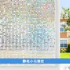 Película de vidrio para ventanas Binglingge, transparente, no transparente, anti-mirones, pegatina decorativa para ventanas de balcón, película aislante térmica