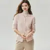 Cardigan Feminino de Cashmere Solto com Decote V Emagrecedor Tricô de Botão Único Camisa Base Camada Superior Roupa Externa Outono/Inverno Nova Chegada