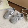 Elegantes Zapatos de Princesa con Lazo para Niñas 2026 Nueva Llegada de Primavera Diseño de Nicho Suela Suave Versátiles Zapatos de Cuero para Niños