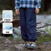 Resistente al desgasteMianhuatang Ropa Infantil Niños Jeans Estilo Primavera y Otoño Pantalones Casuales Sueltos para Niños Pantalones Azul Oscuro Pantalones Largos