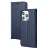 Adequado para Capa Flip Apple iPhone 16Pm, Capa de Couro para Celular 16 Pro, 15 com Porta-Cartões, 14 Cobertura Total, Capa Flip Personalizada 16E