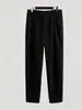 Pantalones Casuales de Pana Estilo Old Money para Hombre, Pantalones de Negocios Holgados de Pierna Recta, Elegantes Pantalones de Traje Holgados de Corte Slim para Hombre