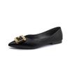 Zapatos de Punta Fina 2025 Primavera Estilo Francés Retro Tacón Grueso Zapatos de Mujer Suela Suave Pies No Cansados Tacón Bajo Combinan con Todo Zapatos de Trabajo