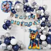 Decoración de Cumpleaños para Celebrante de Internet Set de Globos de Película de Aluminio Casa Nueva Dibujos Animados Habitación de Niños y Niñas Lugar de Disfraces Diseño del Lugar