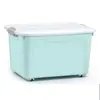 Caja de Almacenamiento al por Mayor Caja Organizadora de Plástico para Desorden de Escritorio Caja de Almacenamiento de Ropa para Dormitorio Caja Organizadora para Mudanzas Gabinete de Almacenamiento