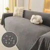 Tela impermeable para funda de sofá de casa, color liso, antideslizante, funda de sofá de una pieza, adecuada para todas las estaciones, color liso, funda de sofá de cobertura total